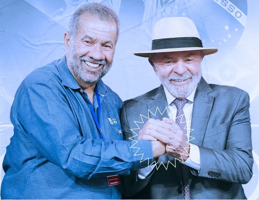 Ao lado de Lupi, Lula ignora fraudes no INSS e exalta apoio do PDT à reeleição