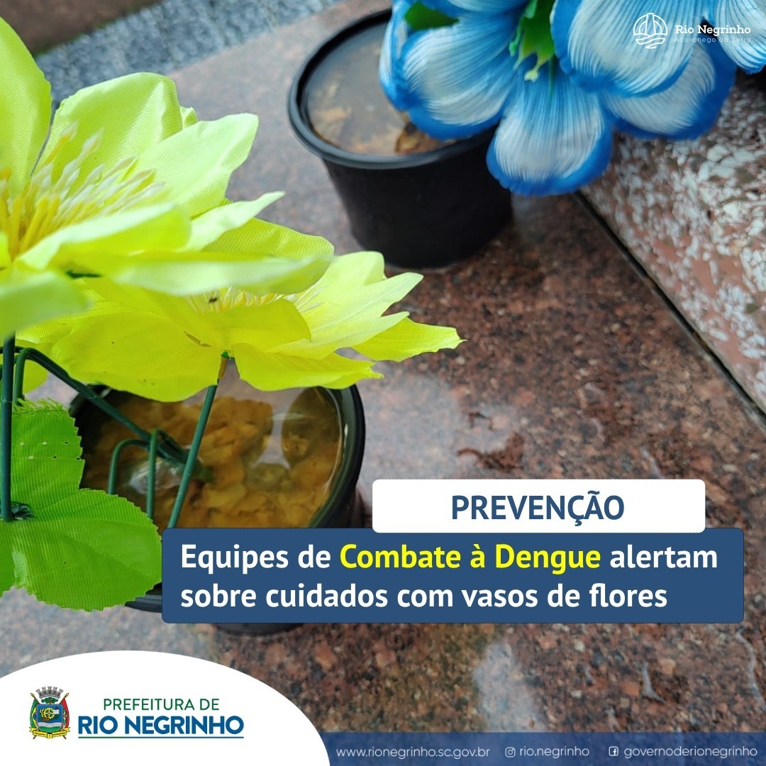 PREFEITURA DE RIO NEGRINHO - A prevenção da dengue é uma responsabilidade coletiva