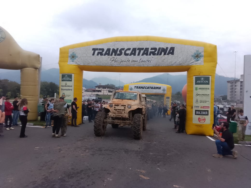 Chegou ao fim mais uma Transcatarina em Jaraguá do Sul
