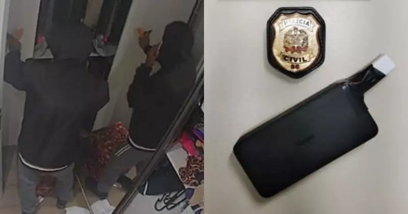 Malandro "driblou" sinal da tornoeleira para cometer crimes em Joinville e São Francisco do Sul
