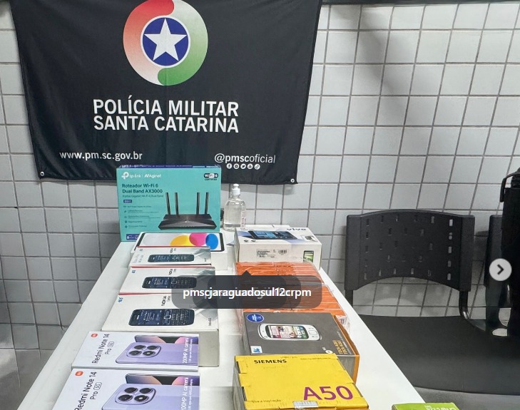 POLÍCIA MILITAR INTERROMPE FURTO EM ESTABELECIMENTO COMERCIAL E CAPTURA FORAGIDO DO SISTEMA PRISIONAL