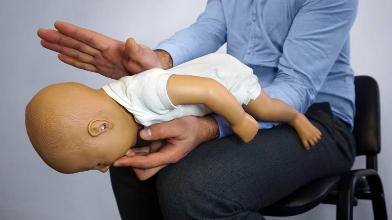 Bebê salvo por PM em Mafra