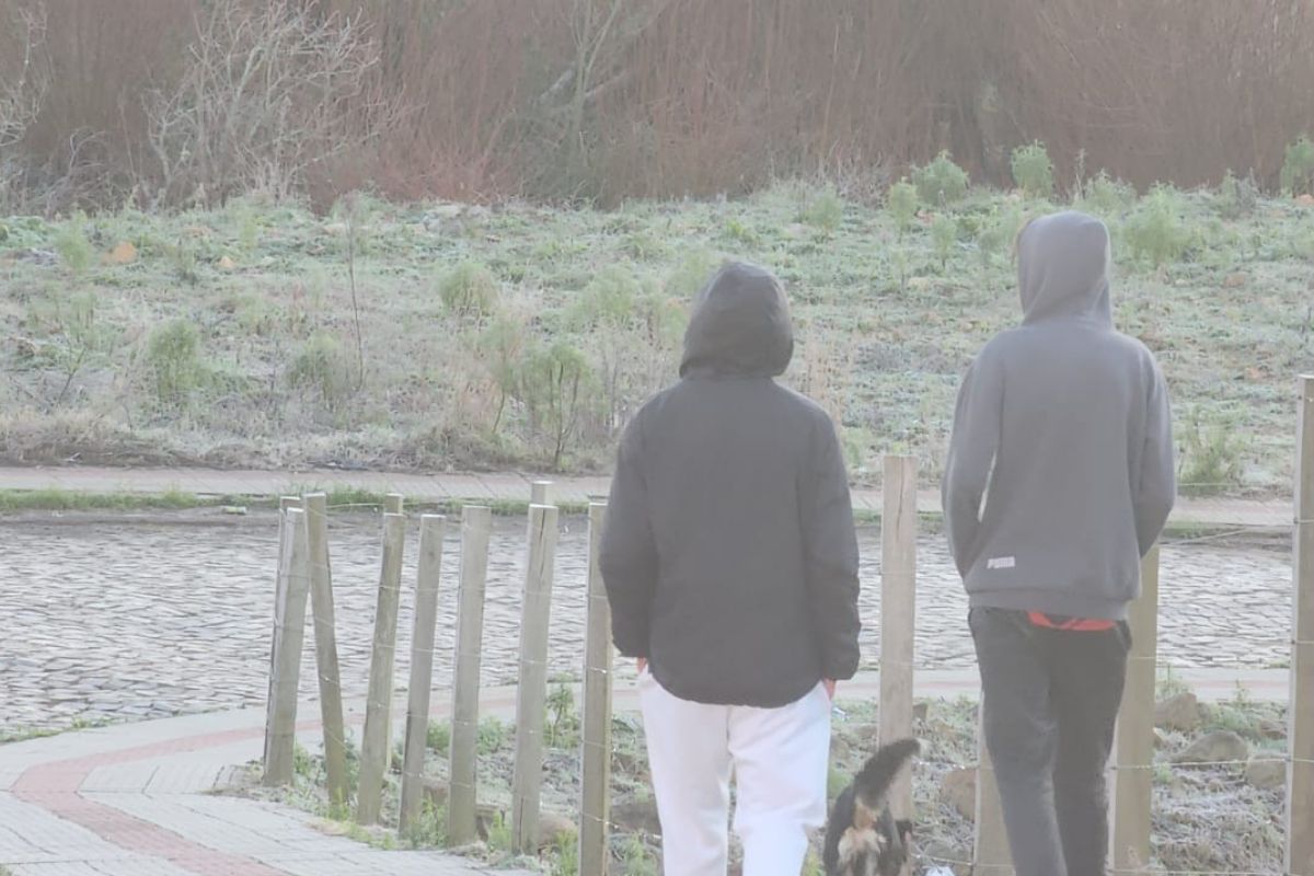 Cidades de SC amanhecem cobertas de gelo e com temperaturas negativas
