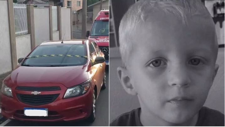 Polícia revela causa da morte de criança esquecida em carro em SC